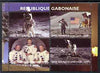 Gabon 2009 NASA Space Exploration #04 perf sheetlet containing 4 values unmounted mint. Note this item is privately produced and is offered purely on its thematic appeal