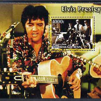 Benin 2006 Elvis Presley #2 (wearing coloured shirt) perf souvenir sheet unmounted mint