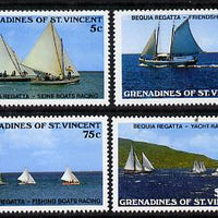 St Vincent - Grenadines 1988 Bequia Regatta set of 4 (SG 554-7) unmounted mint