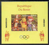 Benin 2009 Olympic Games - Disney's Winnie the Pooh #04 individual imperf deluxe sheet unmounted mint. Note this item is privately produced and is offered purely on its thematic appeal