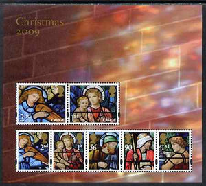 Great Britain 2009 Christmas perf m/sheet unmounted mint