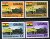 Ghana 1963 60th Anniversary of Ghana Railways perf set of 4 unmounted mint, SG 324-27