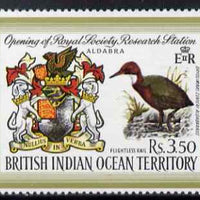 British Indian Ocean Territory 1971 Opening of Royal Society Research Station 3r50 unmounted mint, SG 40