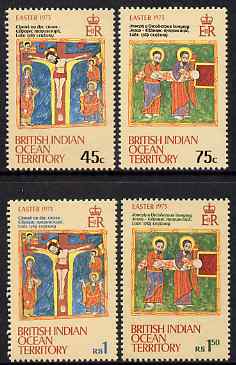 British Indian Ocean Territory 1973 Easter perf set of 4 unmounted mint, SG 47-50