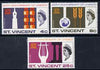 St Vincent 1966 UNESCO set of 3 unmounted mint, SG 254-6