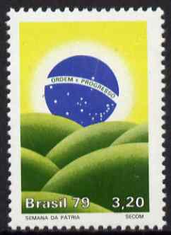 Brazil 1979 National Week 3cr20 unmounted mint SG 1778