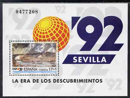 Spain 1992 Expo 92 perf m/sheet unmounted mint SG MS 3172