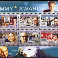 Guinea - Conakry 2009 Emmy Awards perf sheetlet containing 6 values unmounted mint