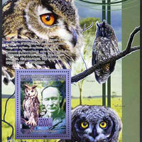 Guinea - Conakry 2009 Owls and Scouts #1 perf s/sheet unmounted mint