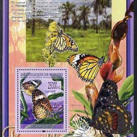 Guinea - Conakry 2009 Butterflies #2 perf s/sheet unmounted mint