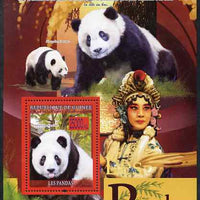 Guinea - Conakry 2009 Pandas #1 perf s/sheet unmounted mint