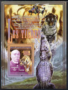 Guinea - Conakry 2009 Big Cats (Tigers with Georges Clemenceau) perf s/sheet unmounted mint