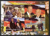 Chad 2009 20th Anniversary of the Fall of the Berlin Wall, imperf sheetlet containing 4 values unmounted mint. Note this item is privately produced and is offered purely on its thematic appeal