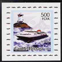 Guinea - Bissau 2006 Ships & Lighthouses #5 - Sea Cat individual imperf deluxe sheet unmounted mint. Note this item is privately produced and is offered purely on its thematic appeal