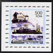 Guinea - Bissau 2006 Ships & Lighthouses #6 - SR-N1 Hovecraft individual imperf deluxe sheet unmounted mint. Note this item is privately produced and is offered purely on its thematic appeal
