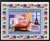 Guinea - Conakry 2006 High Speed Trains #2 - TGV individual imperf deluxe sheet unmounted mint. Note this item is privately produced and is offered purely on its thematic appeal
