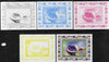 Guinea - Conakry 2006 High Speed Trains #4 - Alaris individual deluxe sheet - the set of 5 imperf progressive proofs comprising the 4 individual colours plus all 4-colour composite, unmounted mint