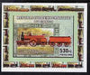 Congo 2006 Transport - British Steam Locos #6 - Johnson Single 4-2-2 individual imperf deluxe sheet unmounted mint. Note this item is privately produced and is offered purely on its thematic appeal