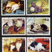 Cuba 2009 Domestic Cats perf set of 6 fine cto used