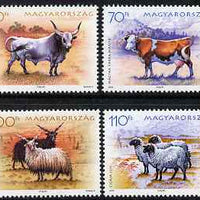 Hungary 2005 Traditional Farm Breeds perf set of 4 unmounted mint SG 4886-9