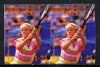 St Vincent - Bequia 1988 Tennis $1.25 (Carlene Basset) imperf horiz pair unmounted mint*
