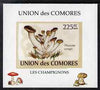 Comoro Islands 2009 Fungi #3 - 225 FC individual imperf deluxe sheet unmounted mint. Note this item is privately produced and is offered purely on its thematic appeal, it has no postal validity