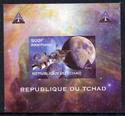 Chad 2009 Space - Orion Mission #1 individual imperf deluxe sheet unmounted mint. Note this item is privately produced and is offered purely on its thematic appeal