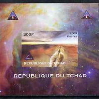 Chad 2009 Space - Orion Mission #2 individual imperf deluxe sheet unmounted mint. Note this item is privately produced and is offered purely on its thematic appeal