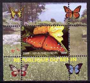 Benin 2009 Butterflies #3 individual perf deluxe sheet unmounted mint. Note this item is privately produced and is offered purely on its thematic appeal
