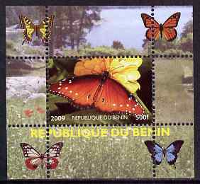 Benin 2009 Butterflies #3 individual perf deluxe sheet unmounted mint. Note this item is privately produced and is offered purely on its thematic appeal