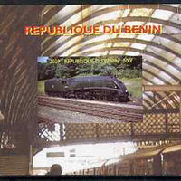 Benin 2009 Steam Locomotives #3 individual imperf deluxe sheet unmounted mint. Note this item is privately produced and is offered purely on its thematic appeal