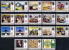 Seychelles 1969-75 definitive set complete 18v unmounted mint, SG 262-79