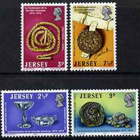 Jersey 1973 Centenary of La Societe Jersiaise perf set of 4 unmounted mint, SG 86-88