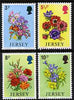Jersey 1974 Spring Flowers perf set of 4 unmounted mint, SG 103-06