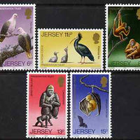 Jersey 1979 Wildlife Preservation Trust (3rd series) perf set of 5 unmounted mint, SG 217-21