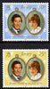 Jersey 1981 Royal Wedding perf set of 2 unmounted mint, SG 284-85