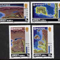 Jersey 1981 Europa (History) Formation of Jersey perf set of 4 unmounted mint, SG 289-92