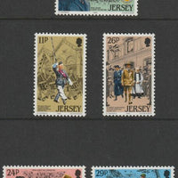 Jersey 1982 Youth Organisations perf set of 5 unmounted mint, SG 299-303