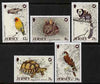 Jersey 1988 Wildlife Preservation Trust (5th series) perf set of 5 unmounted mint, SG 447-51