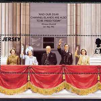 Jersey 1995 50th Anniversary of Liberation m/sheet unmounted mint, SG MS706