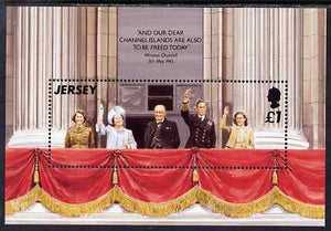 Jersey 1995 50th Anniversary of Liberation m/sheet unmounted mint, SG MS706
