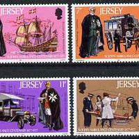 Jersey 1977 Centenary St John Ambulance set of 4 unmounted mint, SG 175-78