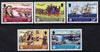 Jersey 1983 World Communications Year & 250th Birth Anniversary of Charles Le Geyt set of 5 unmounted mint, SG 314-18