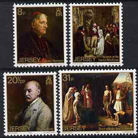 Jersey 1983 Walter Ouless (artist) 50th Death Anniversary set of 4 unmounted mint, SG 320-23