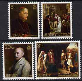 Jersey 1983 Walter Ouless (artist) 50th Death Anniversary set of 4 unmounted mint, SG 320-23