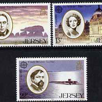 Jersey 1985 Europa - Music Year set of 3 unmounted mint, SG 357-59