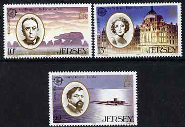 Jersey 1985 Europa - Music Year set of 3 unmounted mint, SG 357-59
