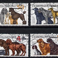 Czechoslovakia 1990 Dogs set of 4 cto Mi 3055-58*