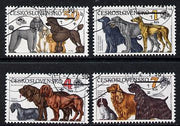 Czechoslovakia 1990 Dogs set of 4 cto Mi 3055-58*