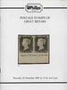 Auction Catalogue - Great Britain - Phillips 16 Dec 1993 - with prices realised